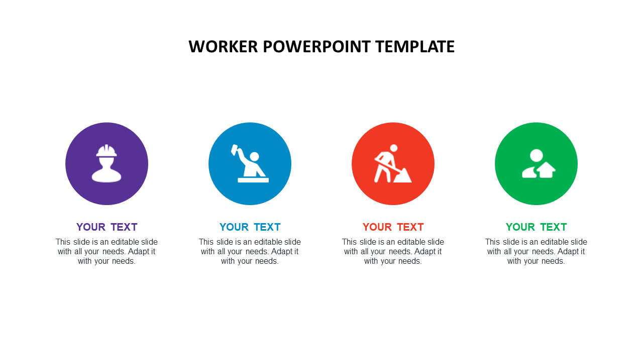 worker powerpoint template